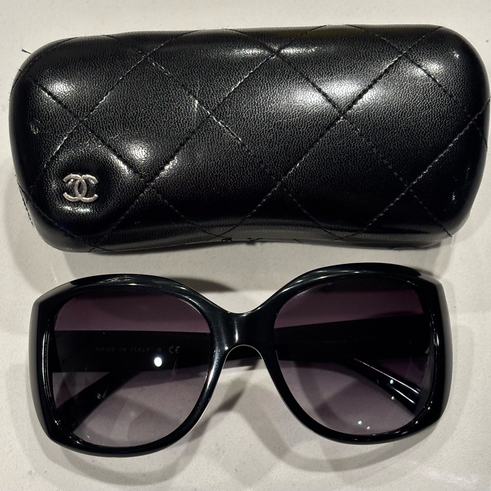 Authentic CHANEL CC Sunglasses 5060AB Black - Picture 13 of 17